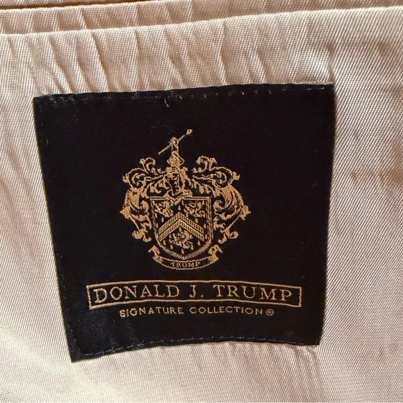 Donald J Trump Classic Beige Men's Blazer
